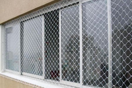 Rede de proteção — Janelas