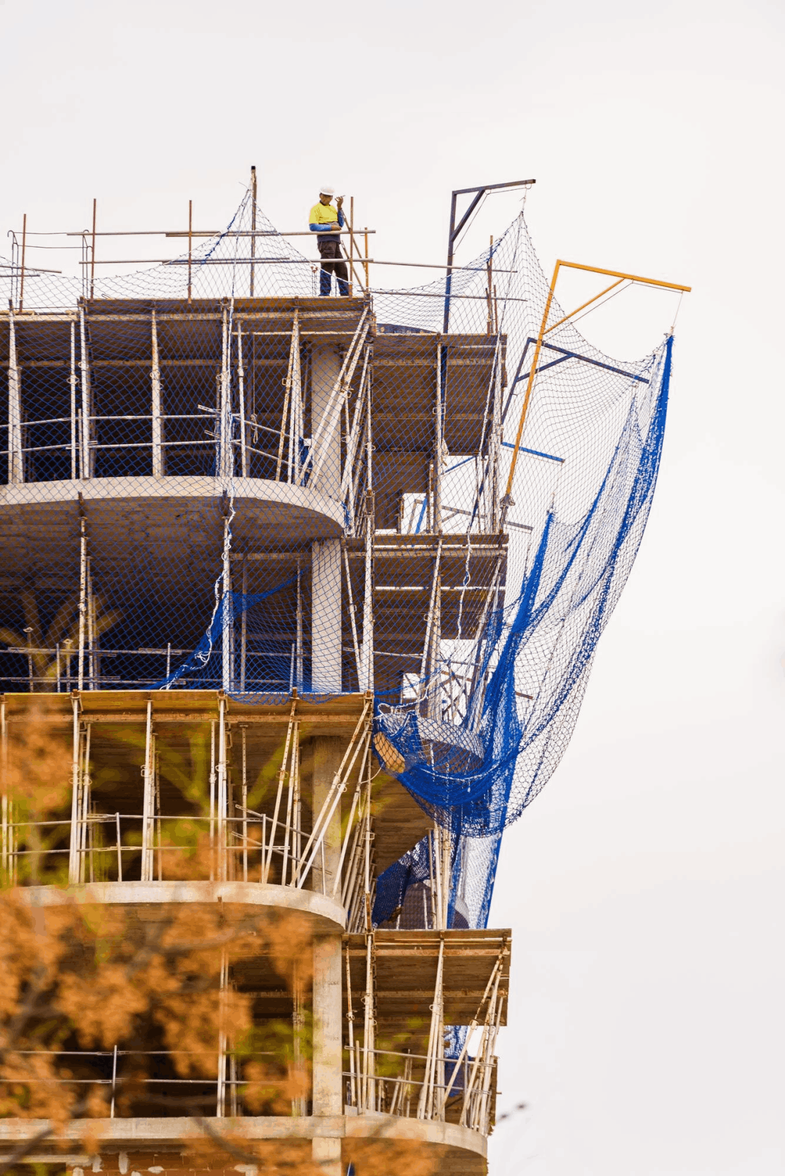 Rede de proteção — Obras